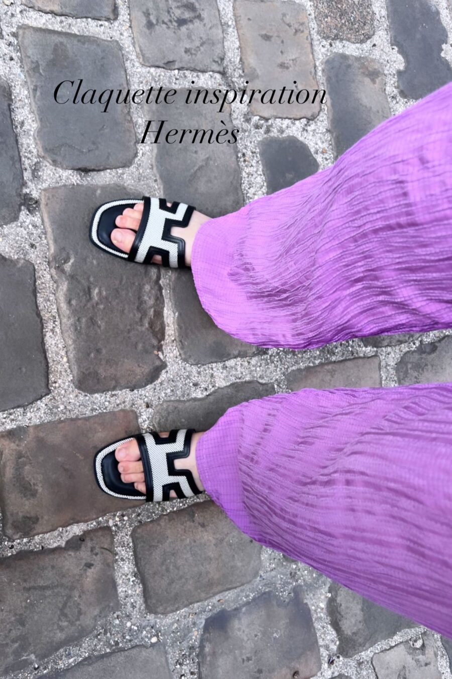 Sandale inspiration hermes