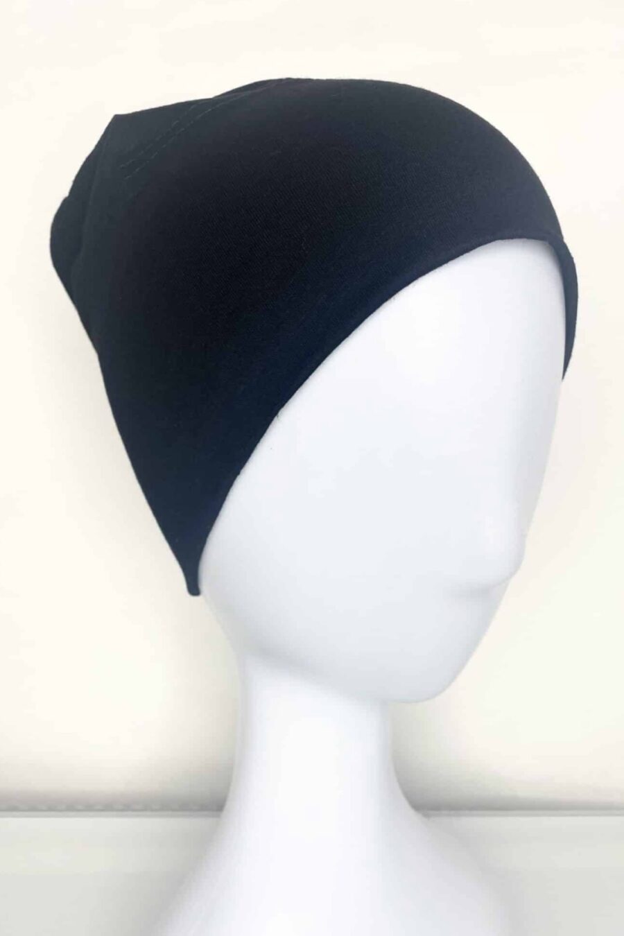 BONNET À HYJAB NOIR FERMÉ
