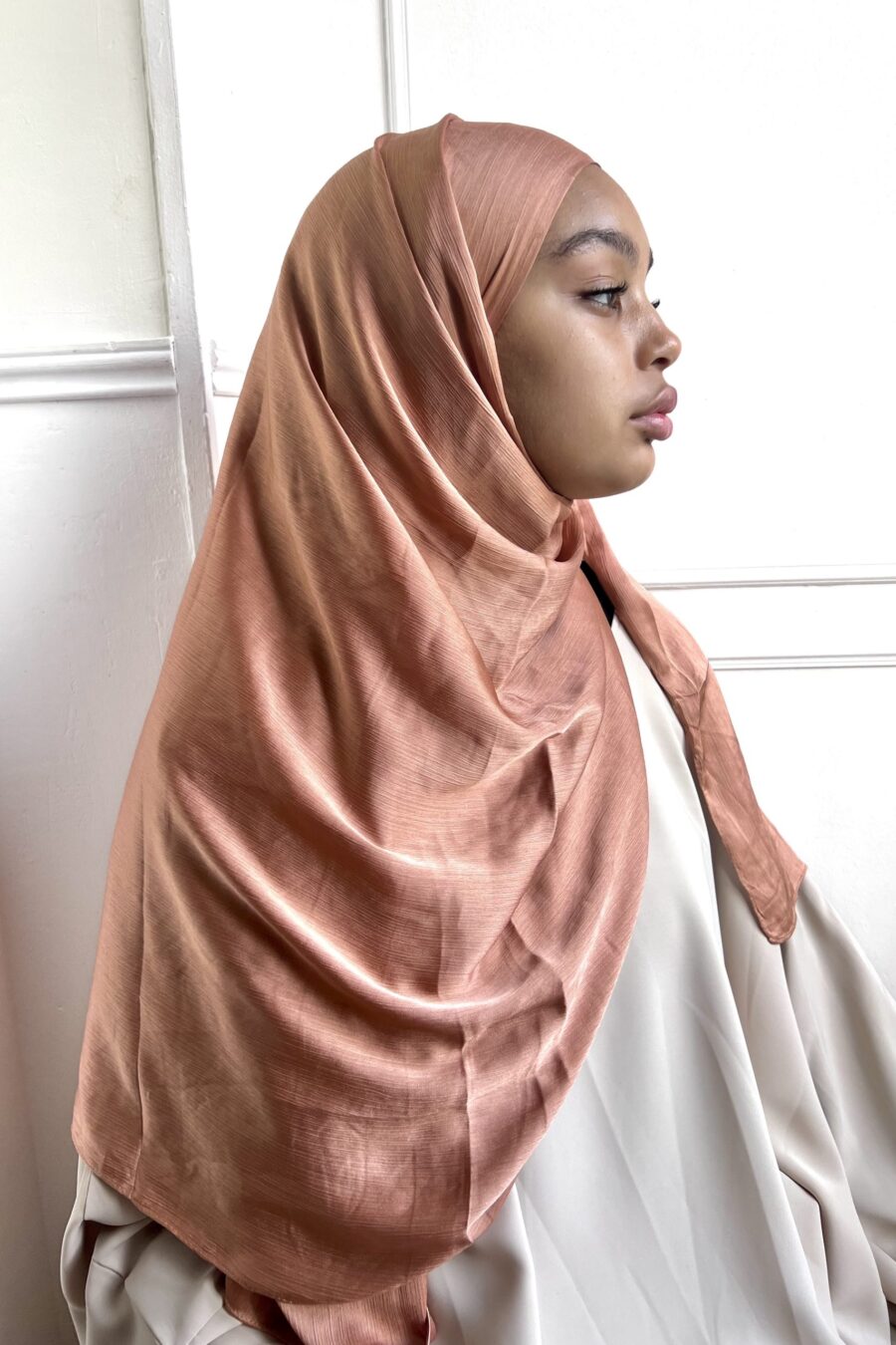 hyjab enfilable satin plisse