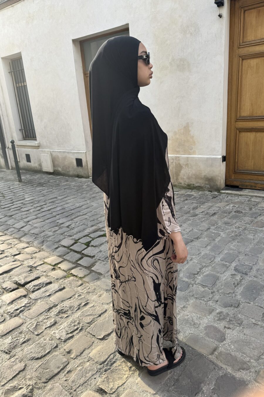 Hyjab jersey premieum froncé