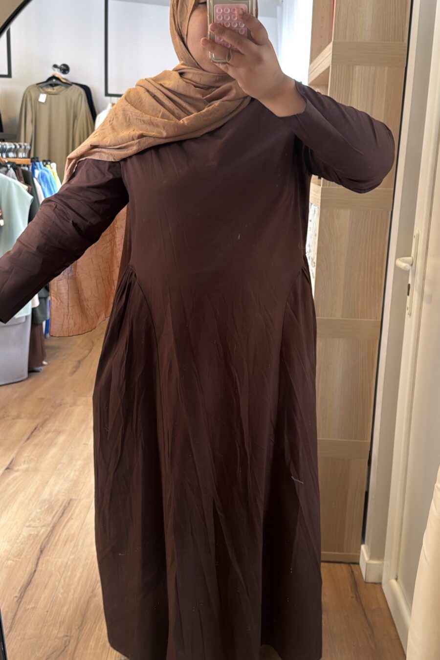 Robe popeline SANA