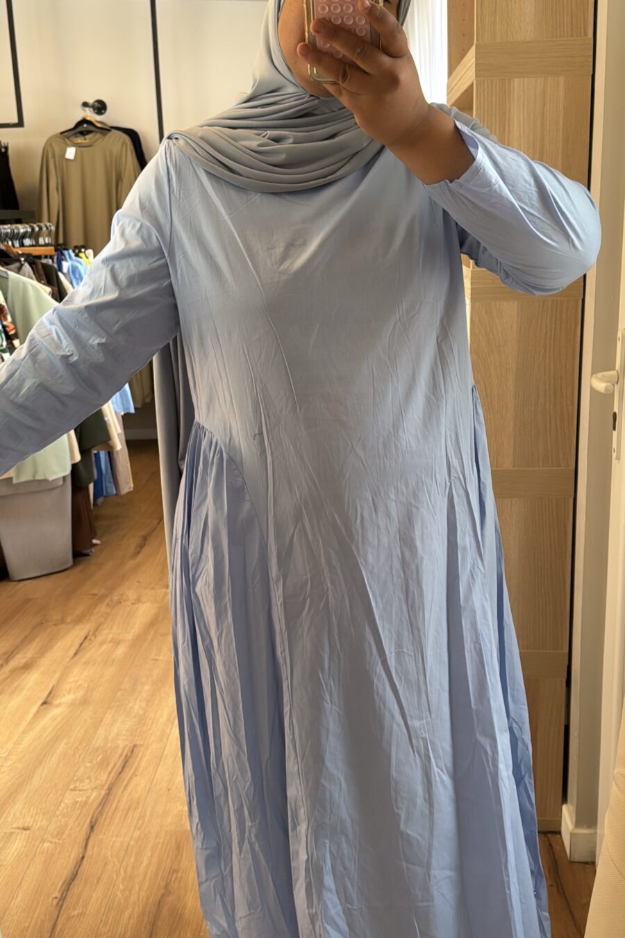 Robe popeline SANA