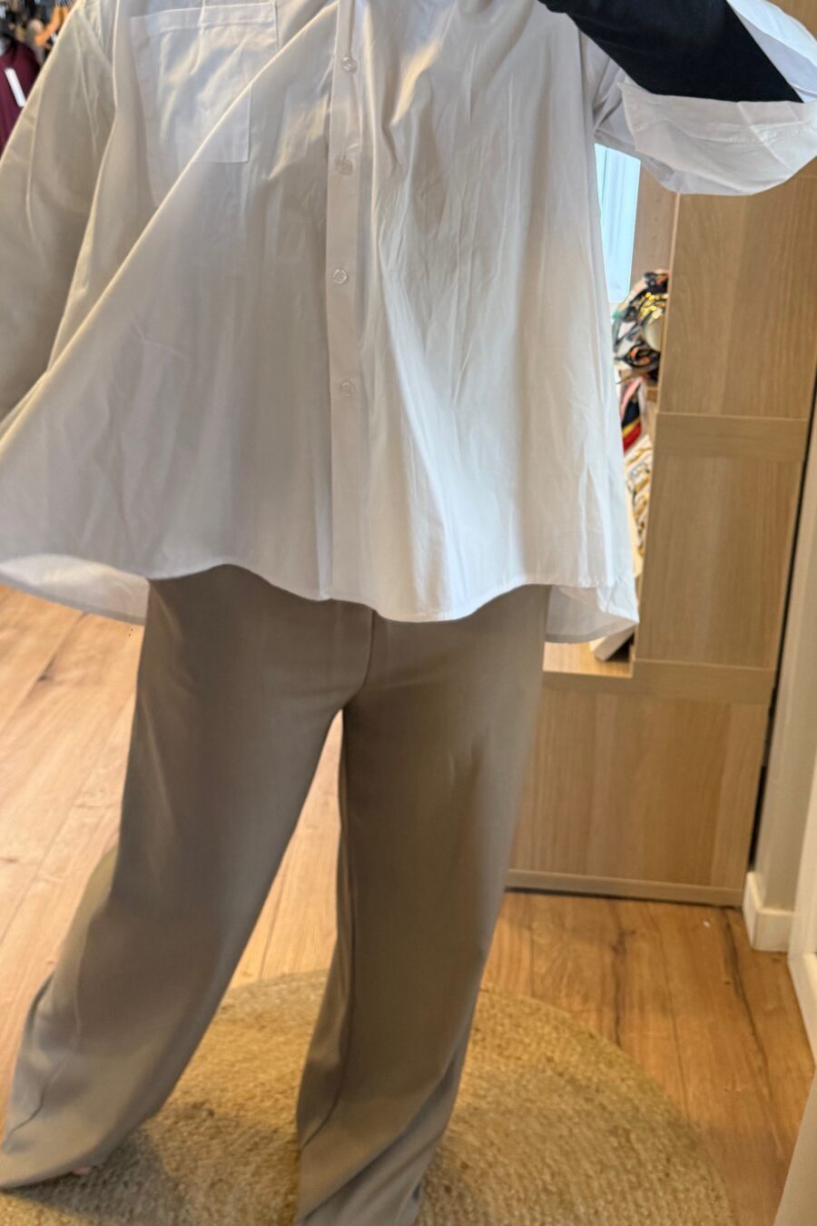 Chemise over popeline