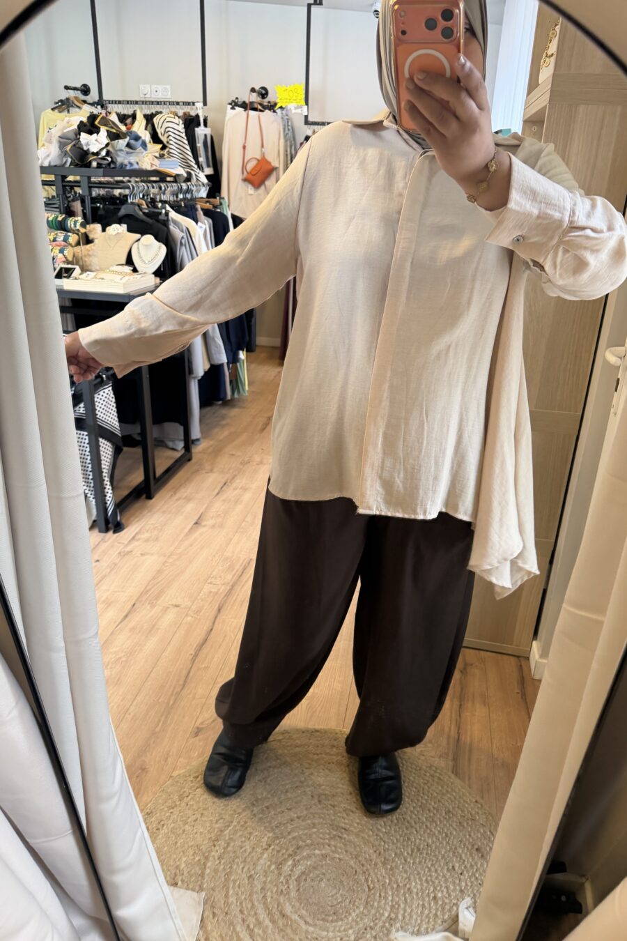 Chemise trapèze