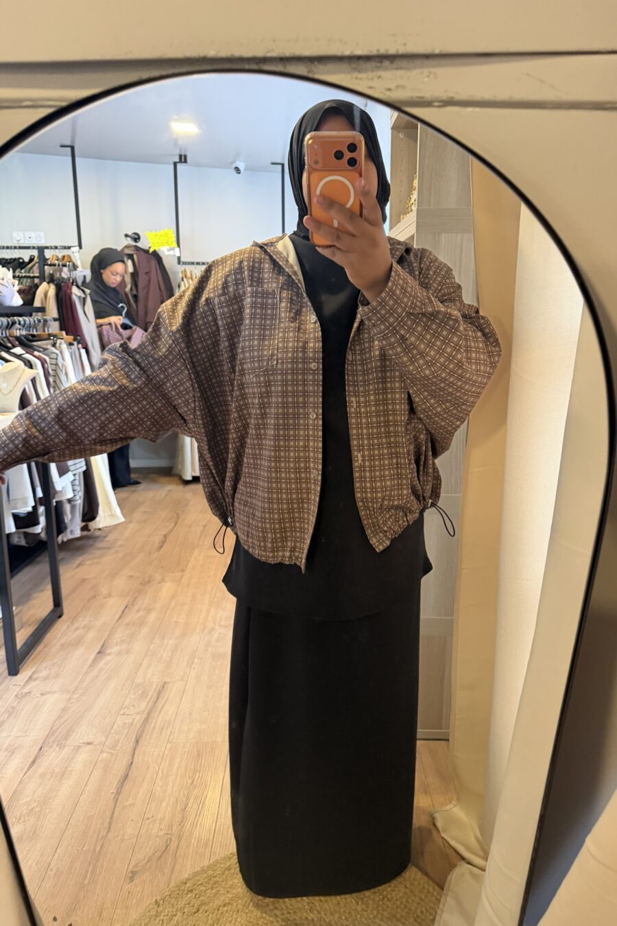Veste carreaux