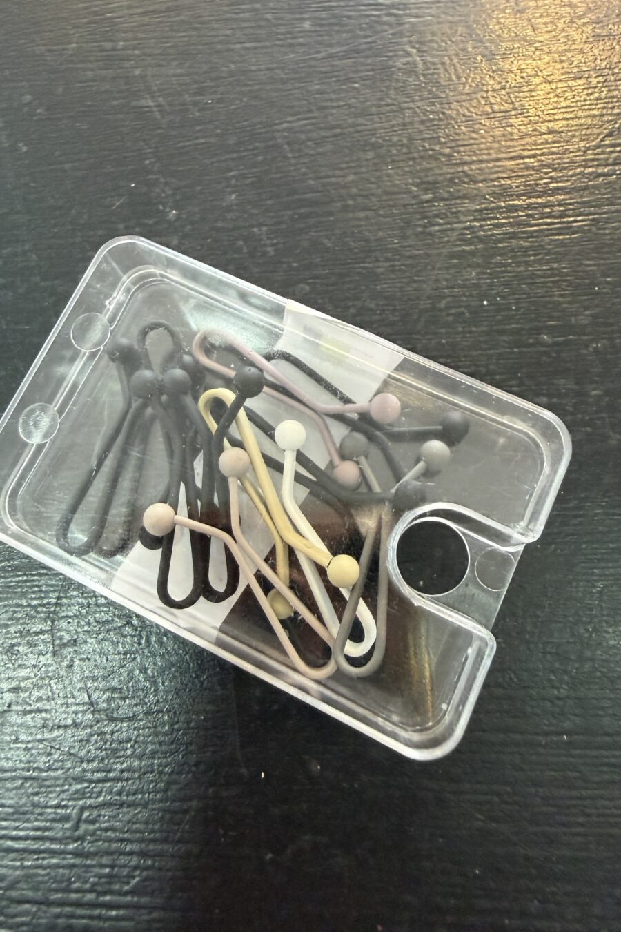 Pince à hyjab anti trous matte